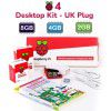 Raspberry Pi 4B 8GB Desktop Kit-UK Plug