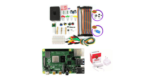 Raspberry Pi 4 Model B Beginner Kit