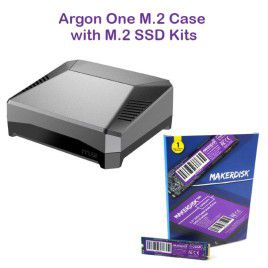 Argon One M.2 SATA Case with M.2 SATA SSD Kits
