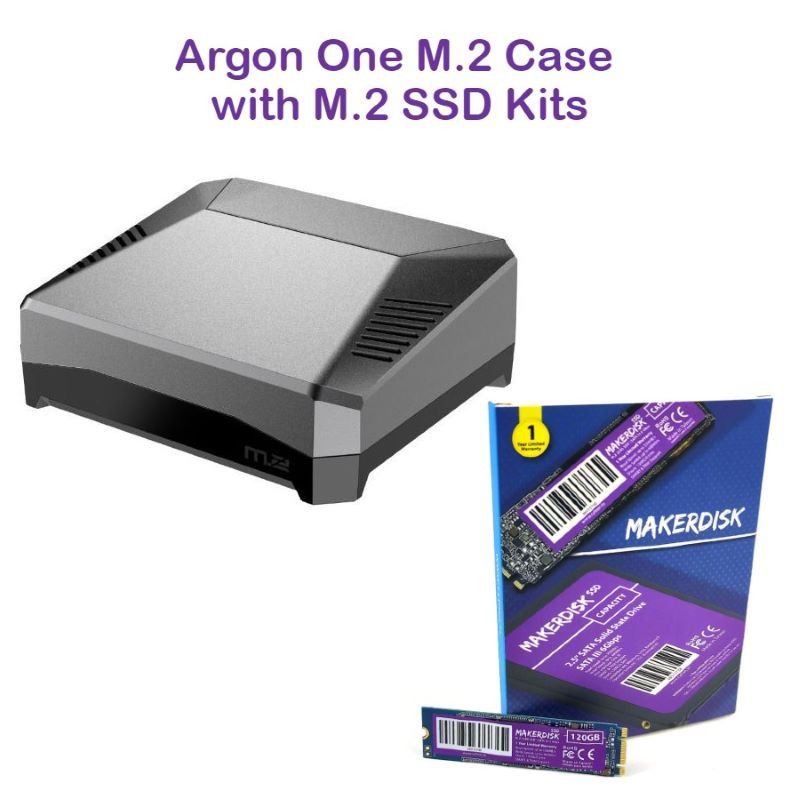 Argon One  SATA Case with  SATA SSD Kits