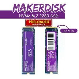NVMe 2280 MakerDisk SSD - Jetson Orin Nano OS