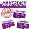 Thẻ nhớ microSD MakerDisk đã cài sẵn RPi OS - Được phê duyệt bởi Raspberry Pi