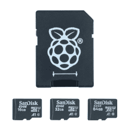 Official MicroSD Card Preloaded with Raspberry Pi OS