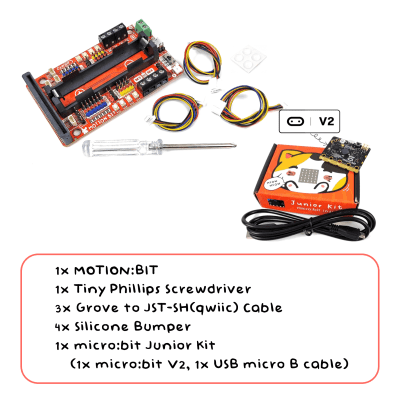 MOTION:BIT with micro:bit Jr kit