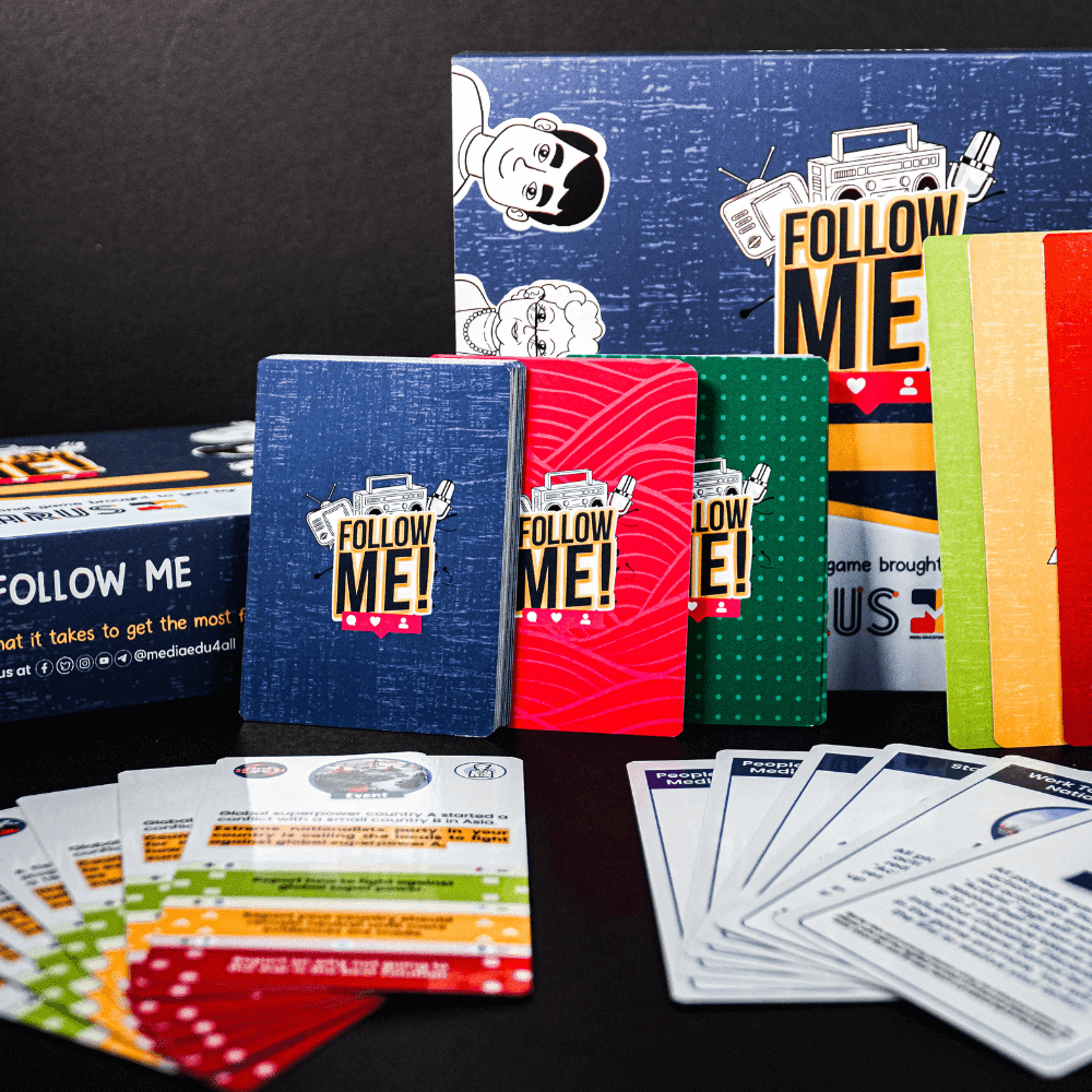 Follow Me Game Card