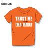 Trust Me Junior Maker Orange T-Shirt