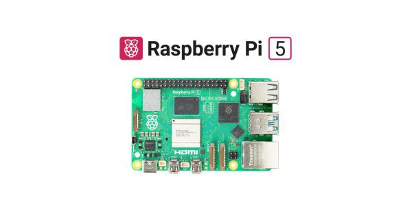 Official Raspberry Pi 5 Single Board Computer