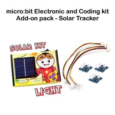 micro:bit Electronic and Coding kit Add-on pack Solar Tracker