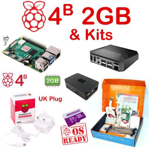 Raspberry Pi 4 Model B 2GB And Kits