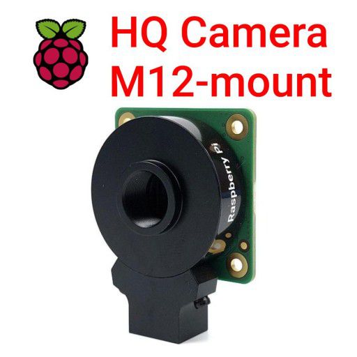 Official Raspberry Pi HQ Camera M12 and Lenses