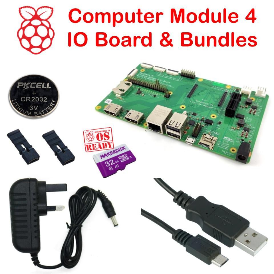 Raspberry Pi CM4 IO Board and Bundles