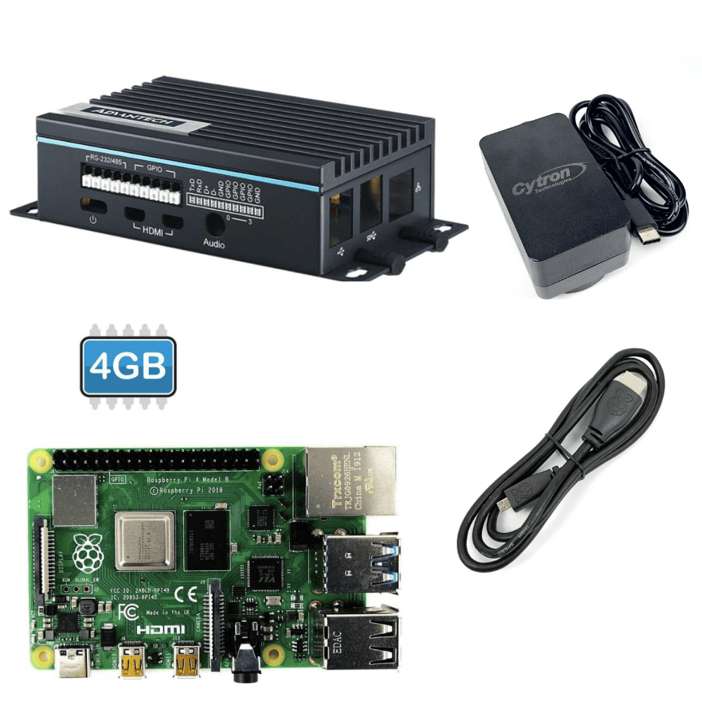 Raspberry Pi 4 Model B Industrial Gateway Kit