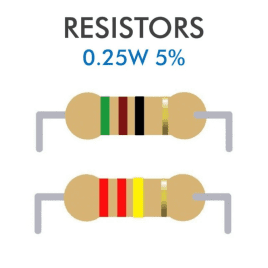 Resistor 0.25W 5%