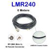 LMR240 Low Loss Coaxial Cable RP-SMA and N Female