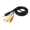3.5mm Male Jack to RCA A/V Cable - 1.5m
