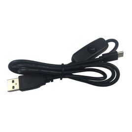 USB Micro B Cable with On/Off Switch
