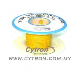 Wrapping Wire AWG30 1Roll (Yellow)