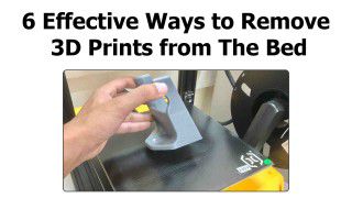 6 Effective Ways to Remove 3D Prints from The Bed