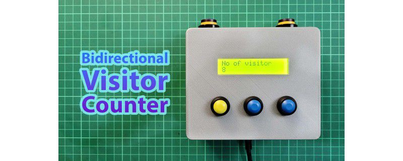 Bidirectional Visitor Counter Using Circuitpython On Maker Nano Rp2040 6164