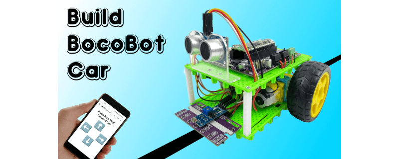 Build BocoBot Car with Robo Pico