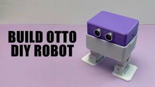 Build Otto DIY Robot Using Maker Pi RP2040