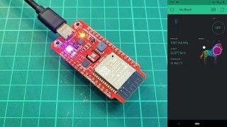 Control and Monitor Sensor Data on ESP32 Using Blynk BLE
