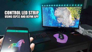 Control LED Strip Using ESP32 and Blynk App