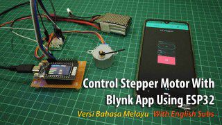 Control Stepper Motor With Blynk App Using ESP32