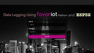 Data Logging Using Favoriot IoT Platform and ESP32