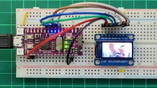 Display Image on the graphic LCD using Maker Nano RP2040 ...