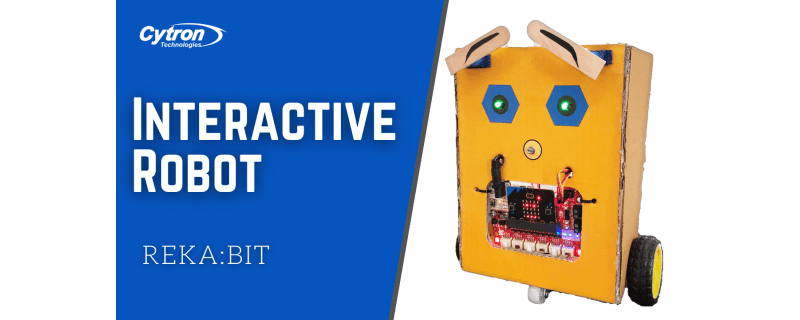 DIY Interactive Robot using REKA:BIT with micro:bit | Tutorial for Beginners