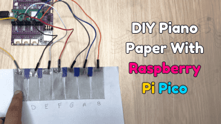 DIY Piano Paper With Raspberry Pi Pico