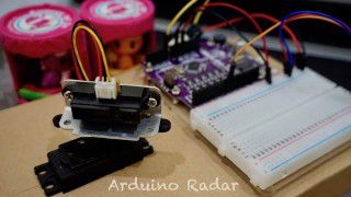 DIY Radar Using Arduino and Processing