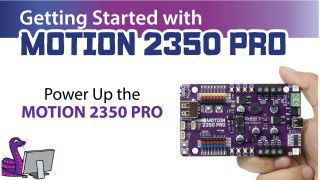 Getting Started with MOTION 2350 Pro using Arduino IDE