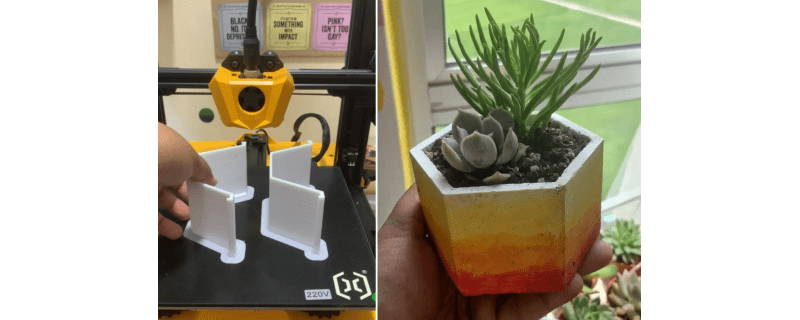 How to Make a DIY Concrete Vase with a 3D Printed Mould