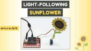 How to Make a Light-Following Sunflower Using micro:bit