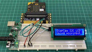 I2C LCD Using micro:bit