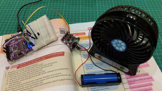 IMPROVING MINI FAN USING MAKER’S PRODUCT AND ARDUINO