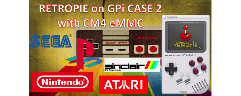 Installing RetroPie on CM4 eMMC with RetroFlag GPi CASE 2