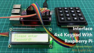 Interface 4x4 Keypad With Raspberry Pi