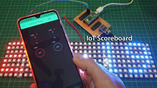 IoT Scoreboard Using Teensy and ESP8266 with Blynk App