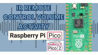 IR Remote Control Volume Activity Using Raspberry Pi Pico 2