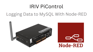 IRIV PiControl - Logging Data to MySQL With Node-RED