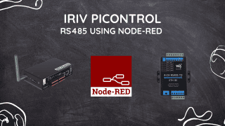 IRIV PiControl - RS485 Using Node-RED