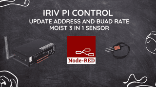 IRIV PiControl - Updating address/baud rate of moist Sensor 