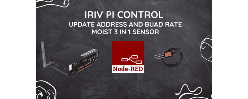 IRIV PiControl - Updating address/baud rate of moist Sensor 