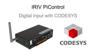 Part 2: Digital Input with Cytron IRIV PiControl and CODESYS