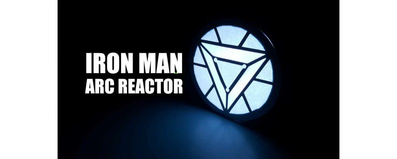 Iron Man Arc Reactor Using LED Ring and Maker UNO