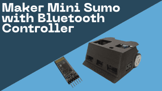 Maker Mini Sumo with Bluetooth Controller