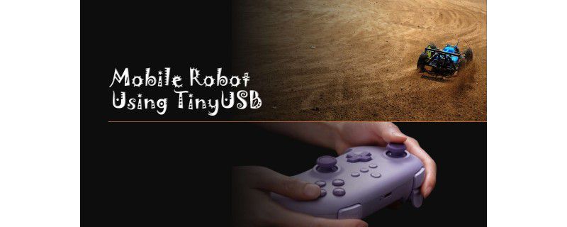Mobile Robot using TinyUSB